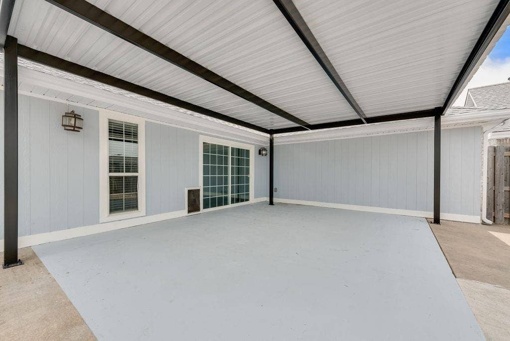Main house covered patio