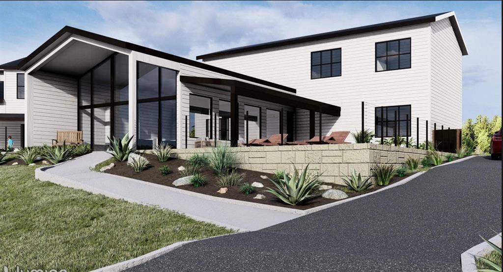 8505 Heron Drive, Fort Worth, TX 76108 Proposed house drawing for this lot