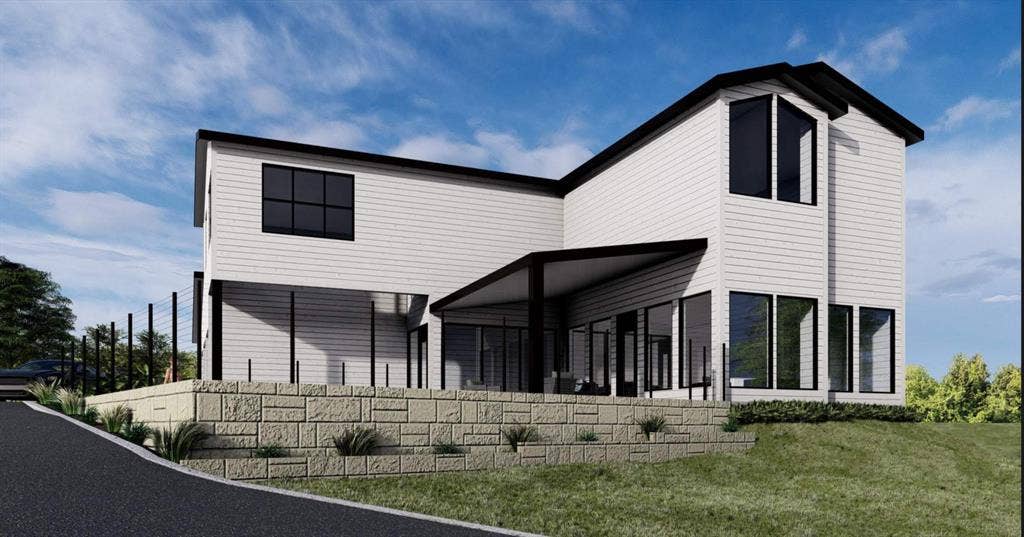 8501 A Heron Drive, Fort Worth, TX 76108 Proposed house drawing for this lot.