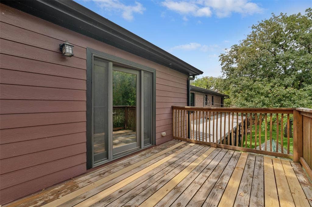 Deck off the game room ADU