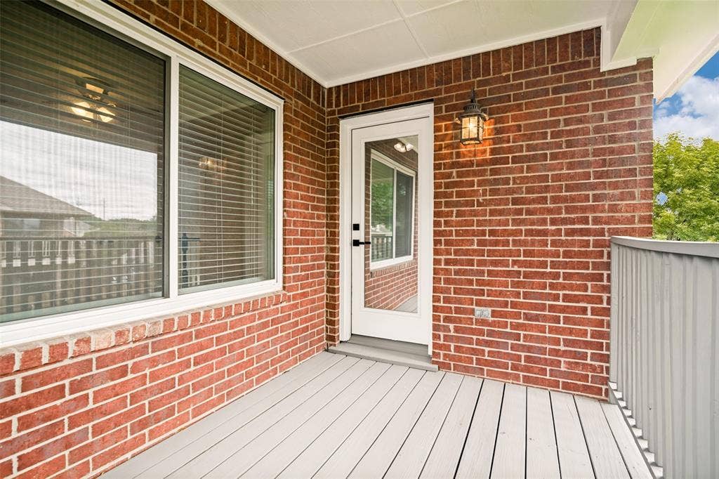 Covered patio