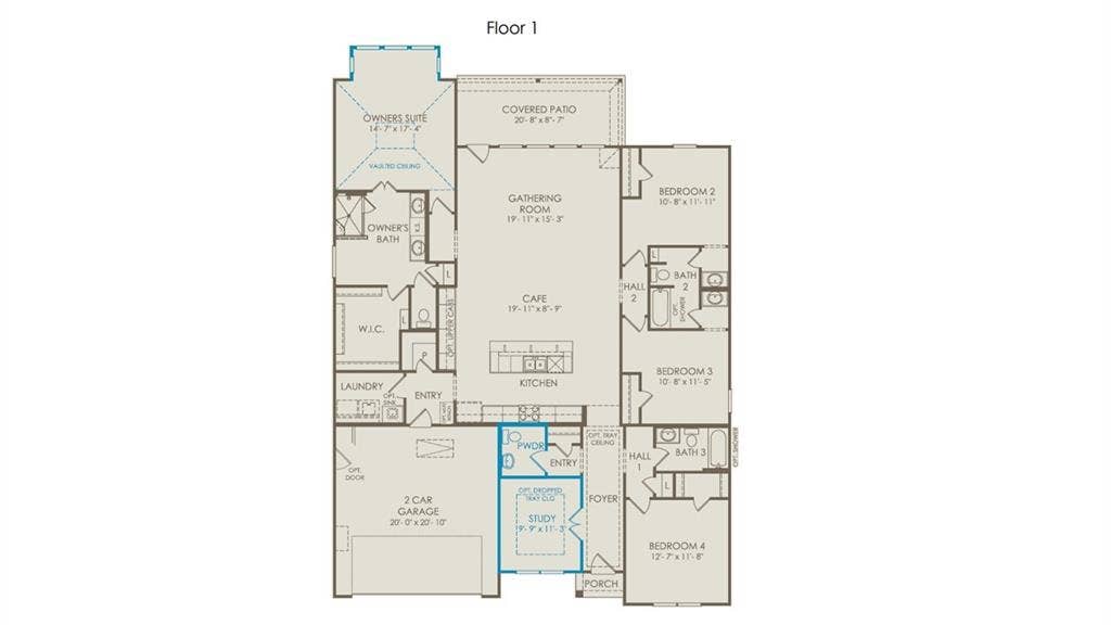 509 Apricot Court, Forney, TX 75126 Floor plan