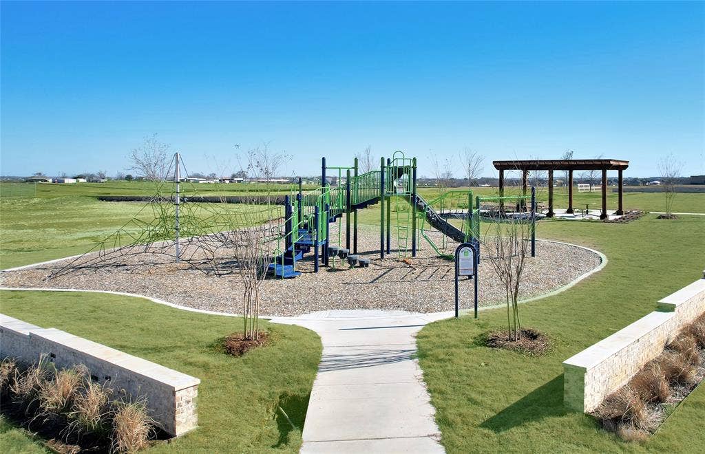 445 Avian Way, Godley, TX 76044 Community Park and greenspace with shaded searting