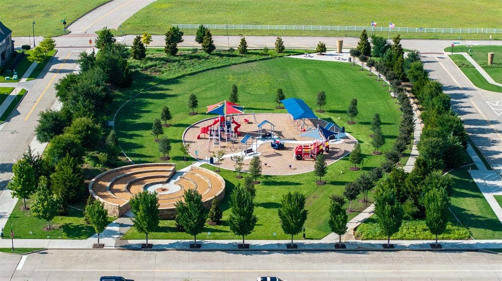 7405 Collin Mckinney Parkway, McKinney, TX 75070 Recently built playground for Craig Ranch residents. Located near the main entrance to the community. This is a 2 min walk from the house!