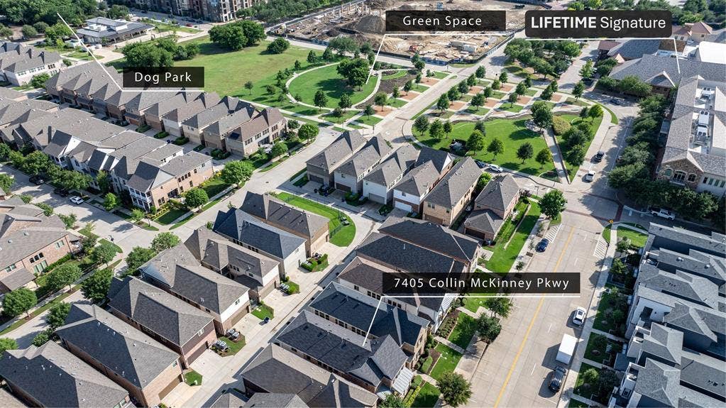 7405 Collin Mckinney Parkway, McKinney, TX 75070 Lifetime Fitness and 1 min walk from this house!