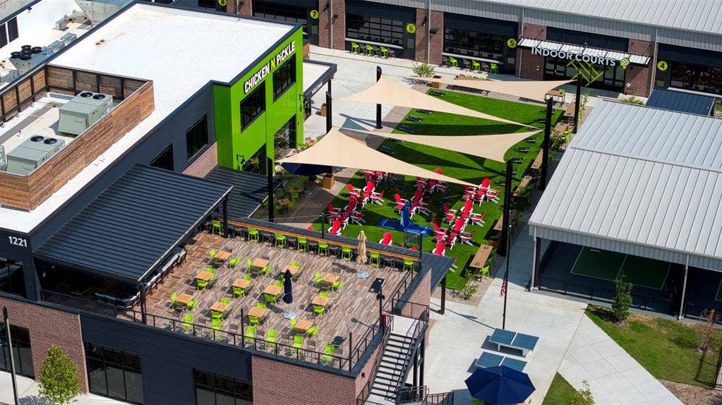 7405 Collin Mckinney Parkway, McKinney, TX 75070 Tons of resturants nearby. HUB 121, The Farm, Chicken & pickle, Supertraget. Very walkable area