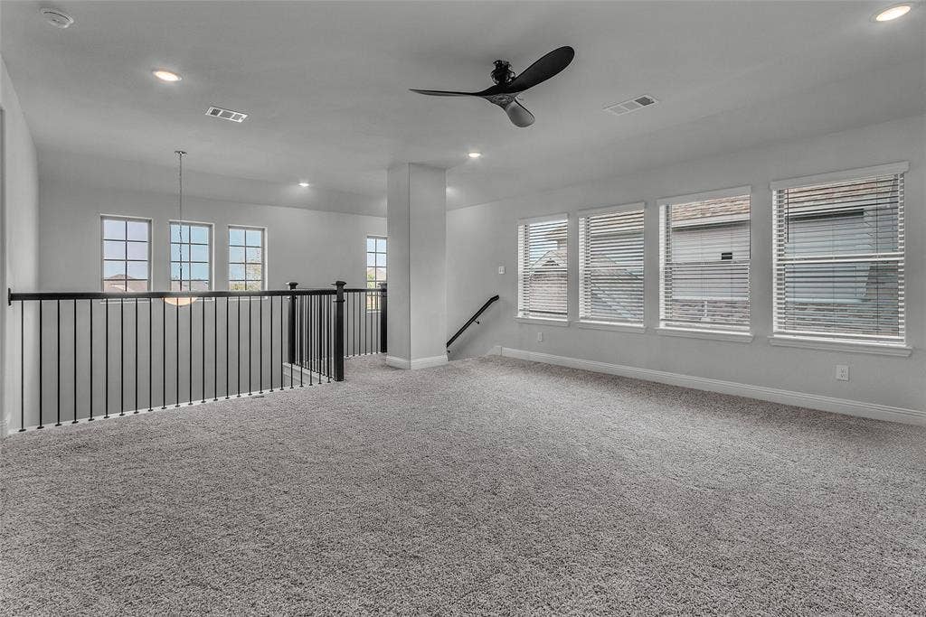 3708 Jan Camille Court, Celina, TX 75009 Empty room with carpet floors