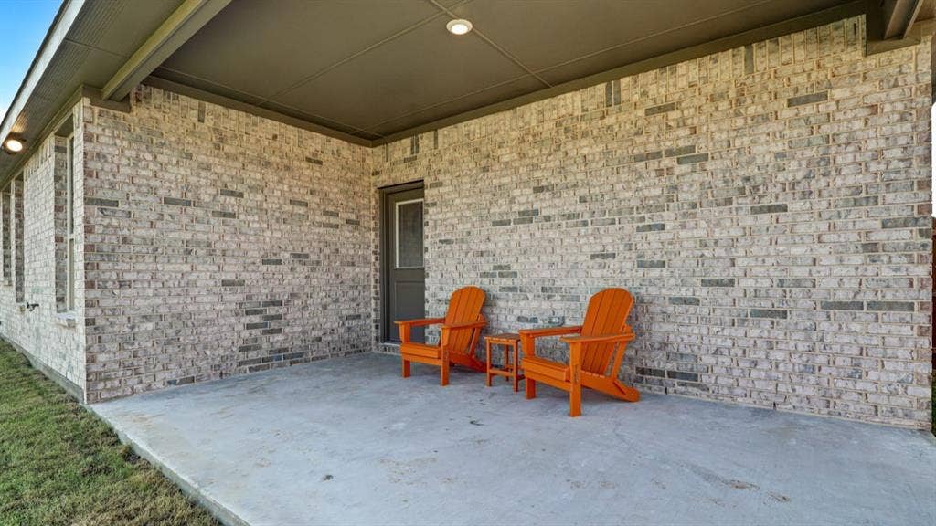 3281 GRAYTON Street, Grand Prairie, TX 76065 Patio - All Home and community information, including pricing, included features, terms, availability and amenities, are subject to change at any time without notice or obligation. All Drawings, pictures, photographs, video, square footages, floor plans, elevations, features, colors and sizes are approximate for illustration purposes only and will vary from the homes as built.