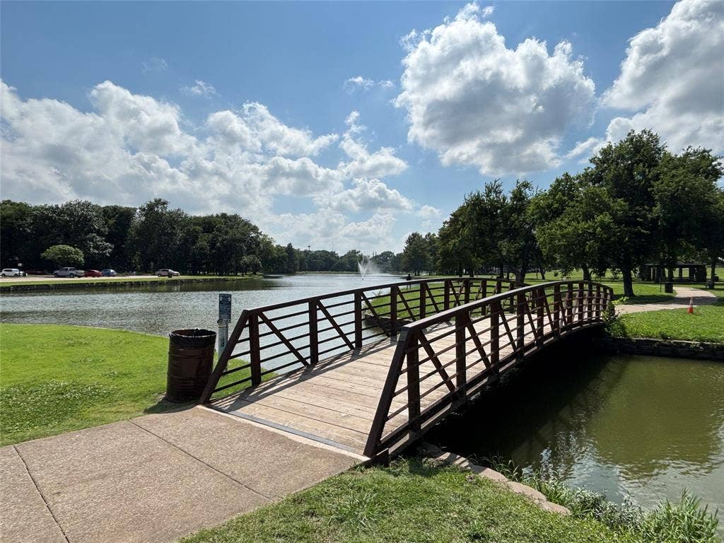 1221 Big Bend Drive, McKinney, TX 75069 Walk across the street and rent a kayak or a canoe and have a nice lazy morning tool in about enjoying the birds sing!