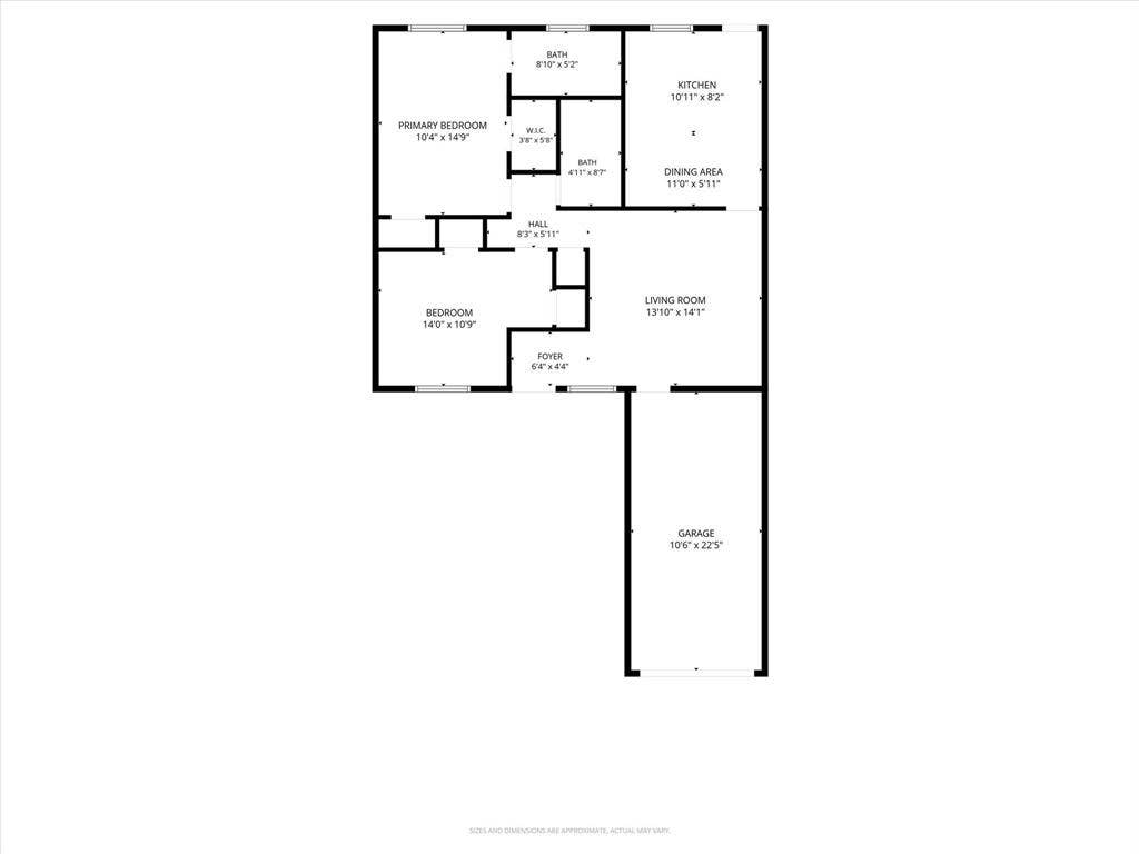 1012 Plover Lane, Arlington, TX 76015 Floor plan