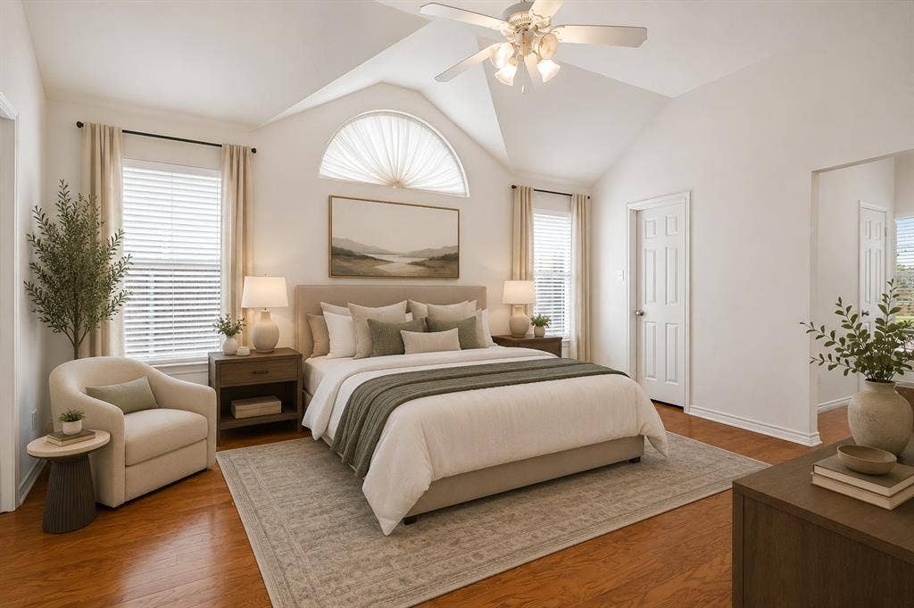 4601 Palm Valley Drive, Plano, TX 75024 view with virtual staging