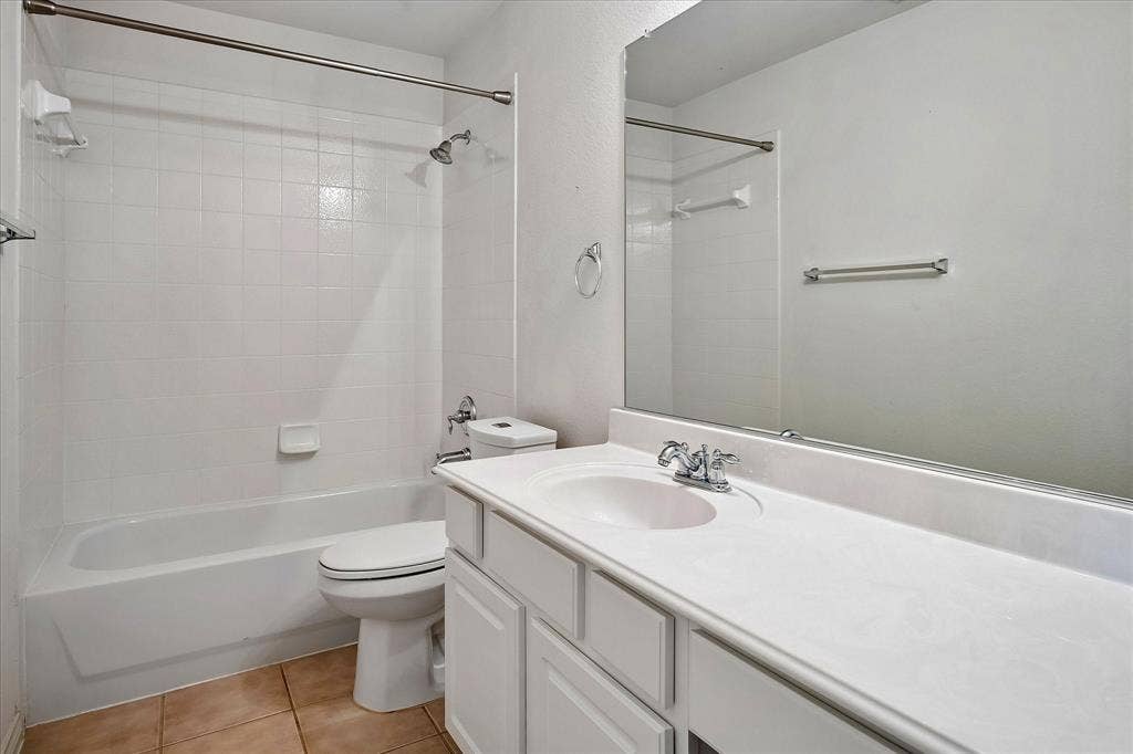 4601 Palm Valley Drive, Plano, TX 75024 guest bathroom without virtual staging