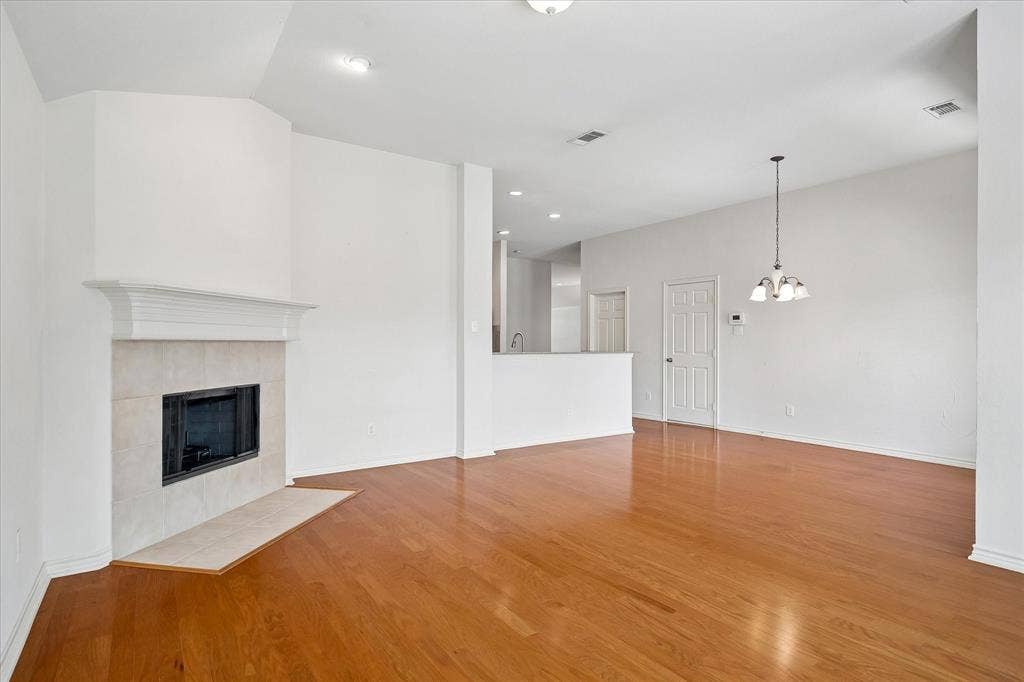 4601 Palm Valley Drive, Plano, TX 75024 View of Den without virtual staging