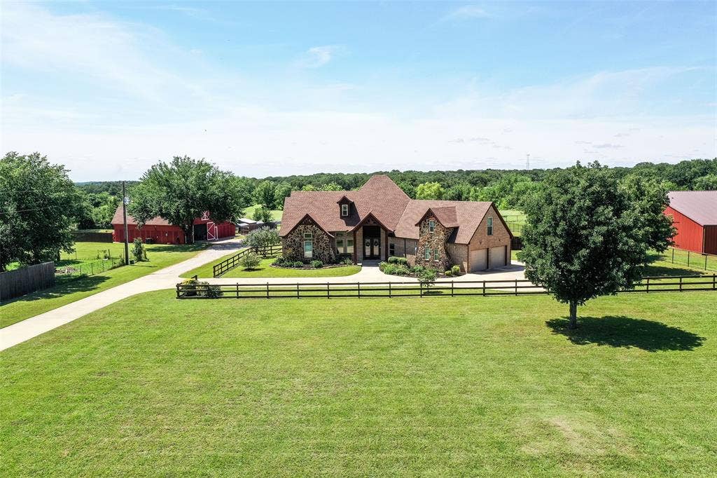 245 Fm 407 W, Argyle, TX 76226 Aerial of front of property