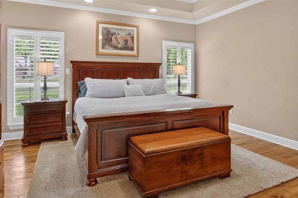 Additional view of primary bedroom.
