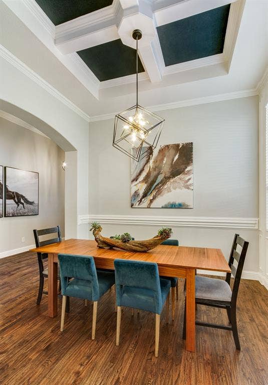 Coffered metal insert ceilings