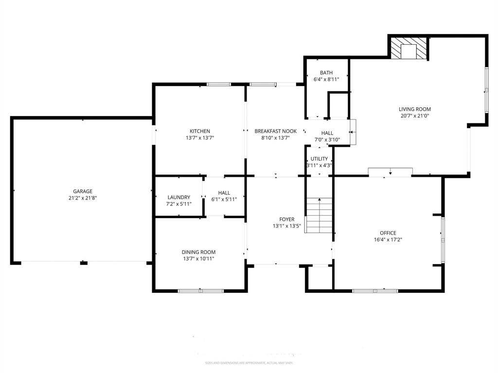 5949 River Bend Drive, Benbrook, TX 76132 Floor plan