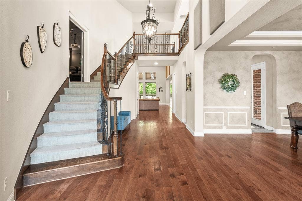 1615 Sara Cove, Lucas, TX 75002 Exceptional grand entrance