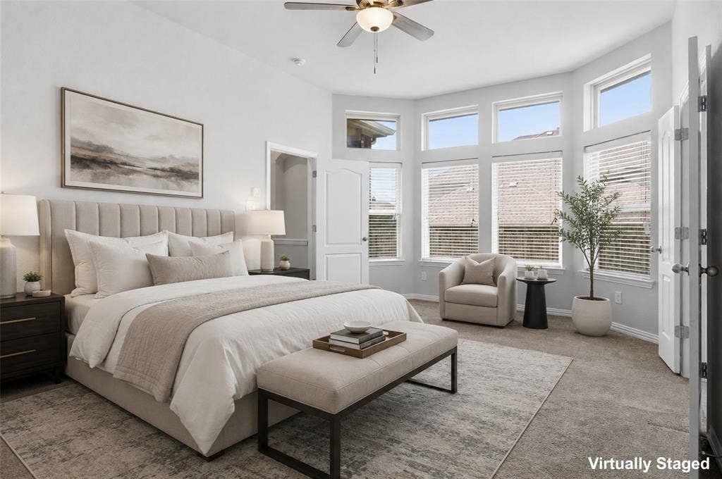 466 Rockaway Drive, Midlothian, TX 76065 Primary Bedroom - Virtually Staged