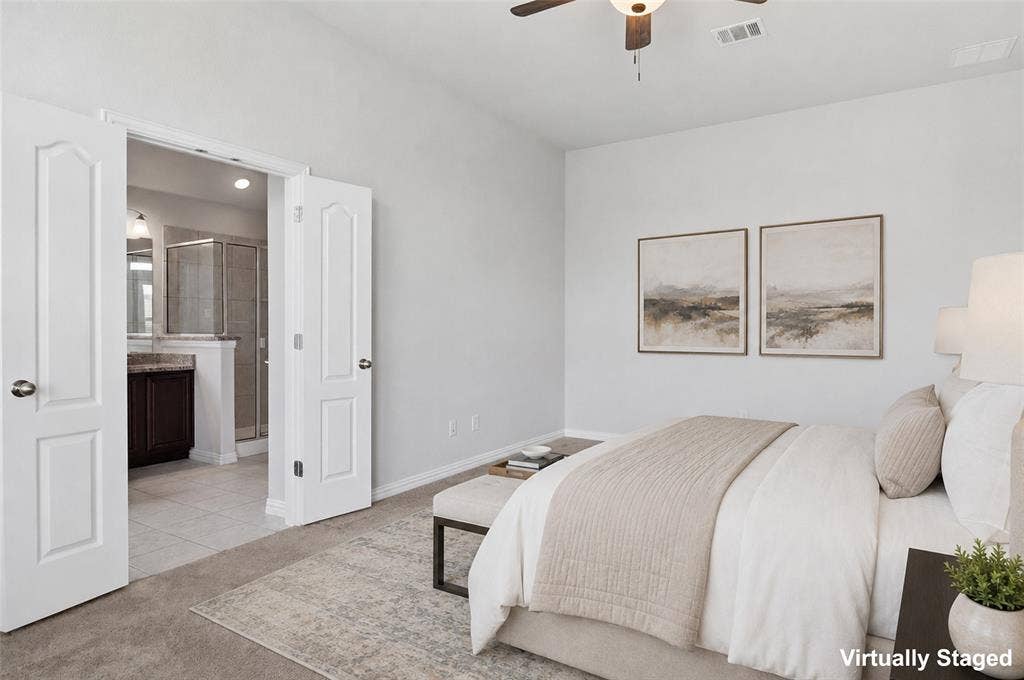 466 Rockaway Drive, Midlothian, TX 76065 Primary Bedroom - Virtually Staged