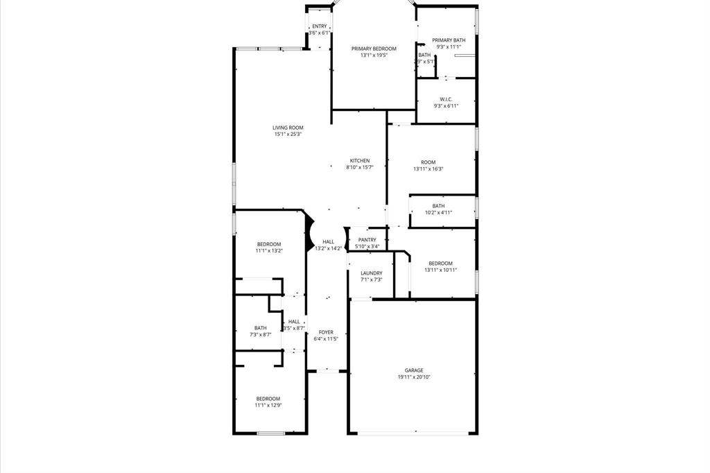 466 Rockaway Drive, Midlothian, TX 76065 Floor Plan