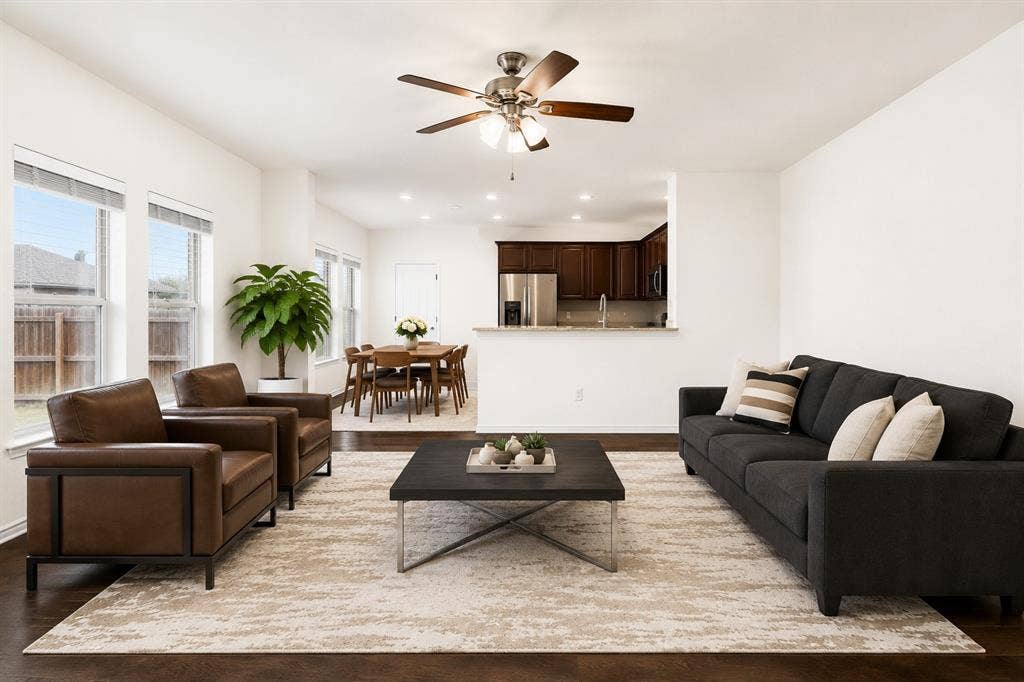 9308 Jerico Drive, McKinney, TX 75072 This room has been virtually staged
