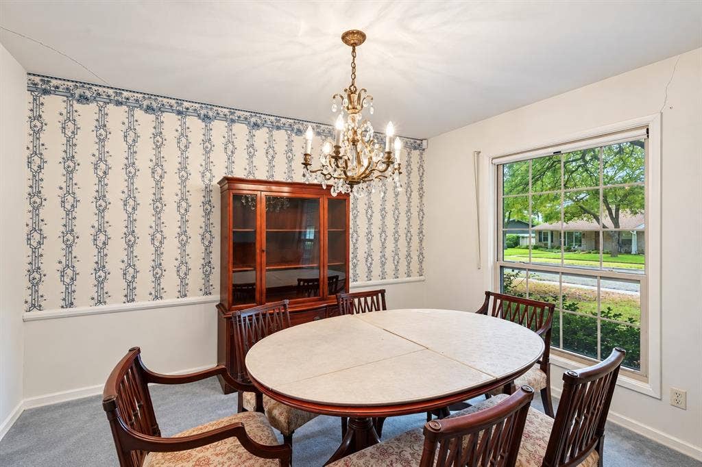 12518 High Meadow Drive, Dallas, TX 75244 Formal dining room