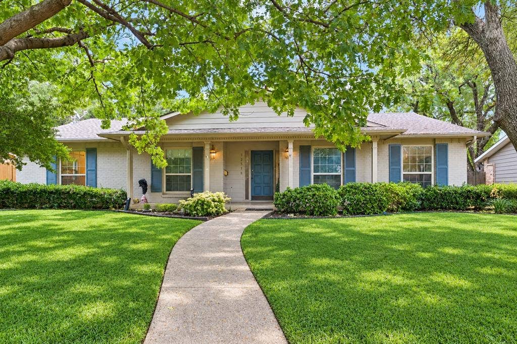 12518 High Meadow Drive, Dallas, TX 75244 Front of home