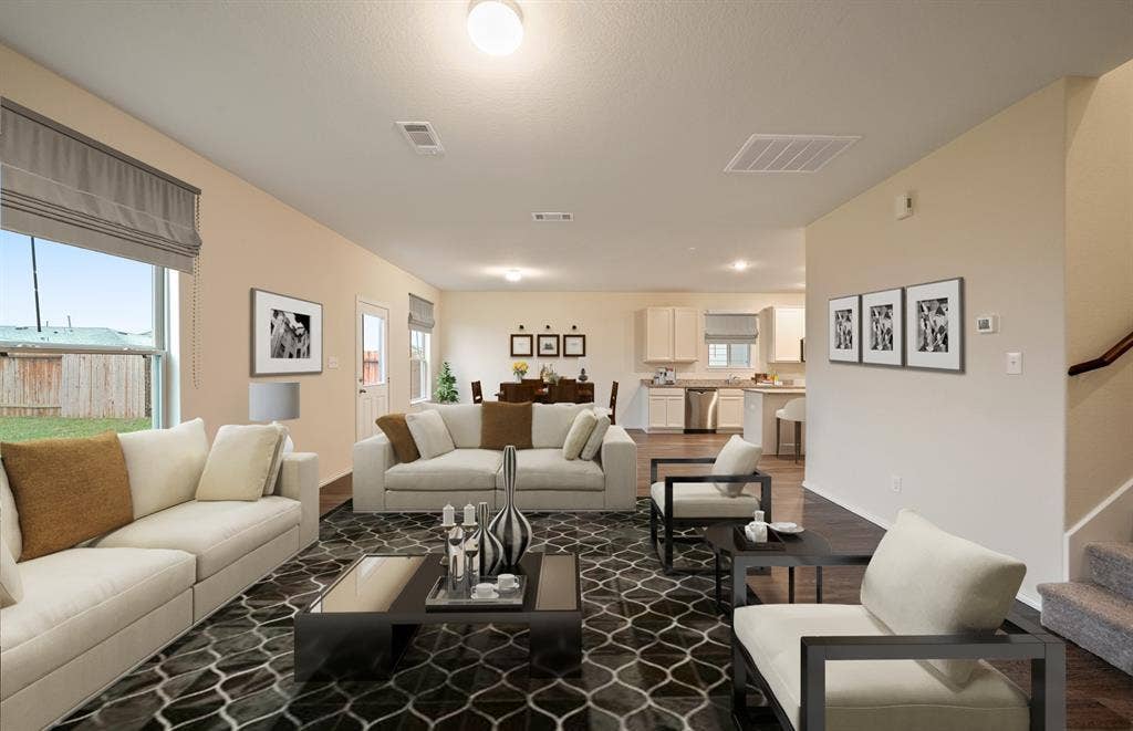 *Model Representation - Open concept throughout main living areas