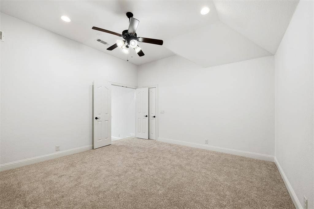 Media room adjacent to 2nd floor living area