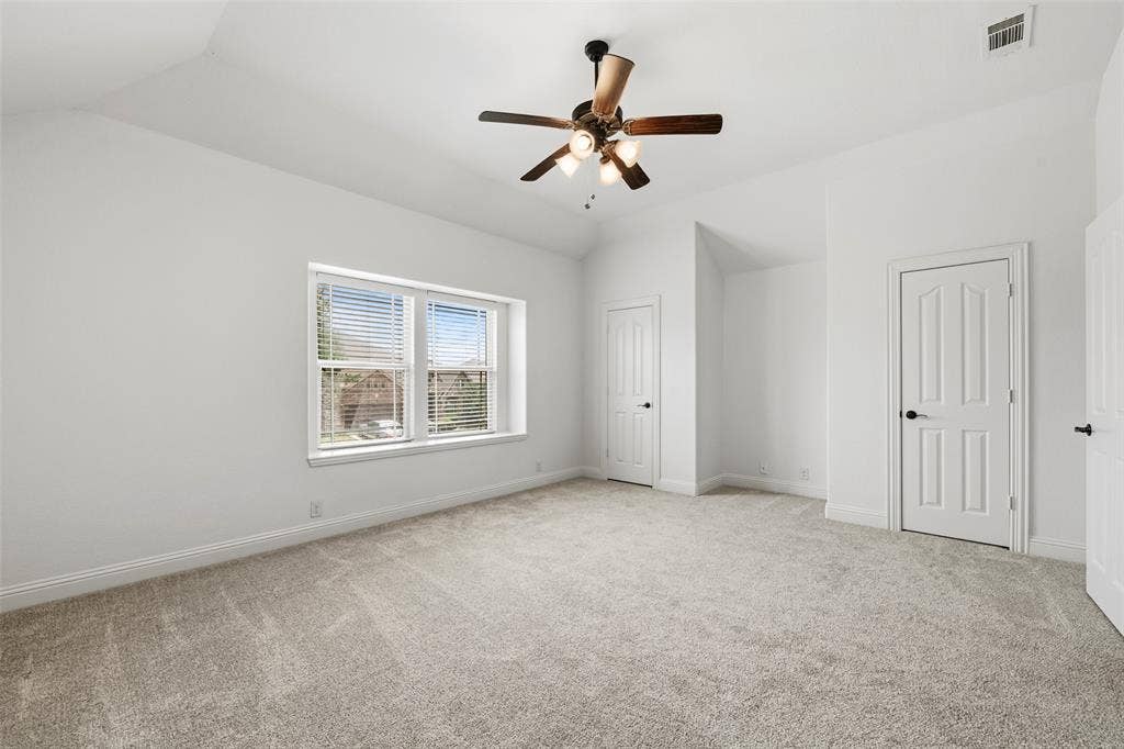 Spacious second floor bedroom