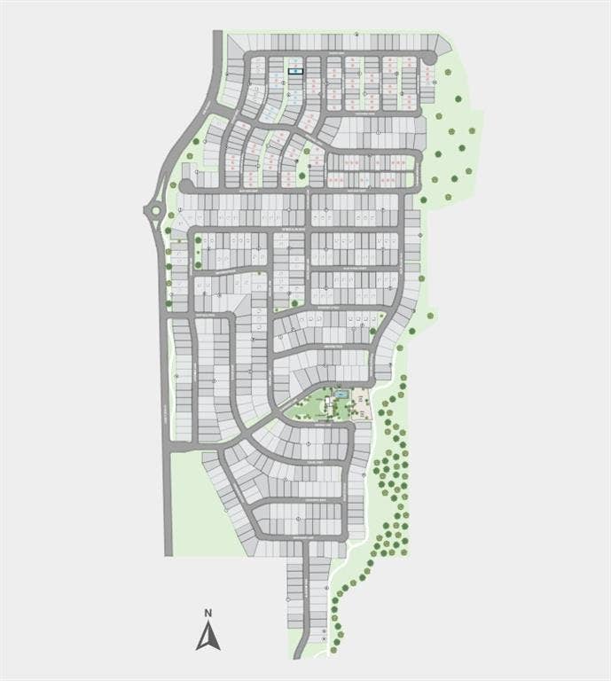 Cross Creek Meadows Site Map
