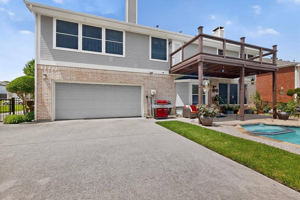 712 Water Oak Drive, Plano, TX 75025 Back house
