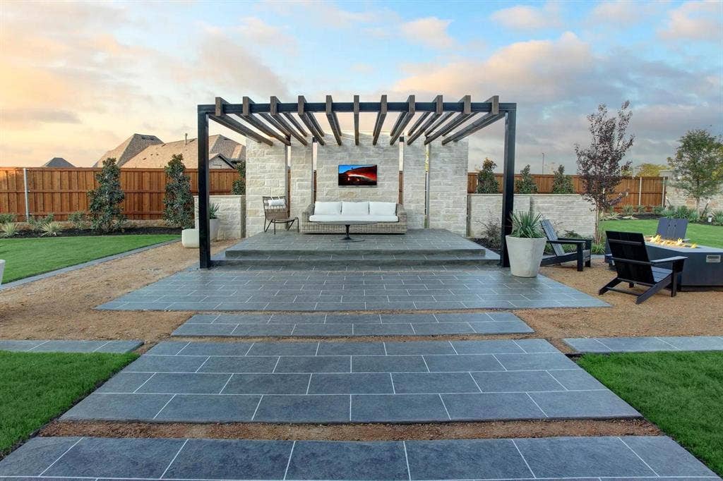248 Bee Balm Road, McKinney, TX 75071 Wagner Outdoor Living Area