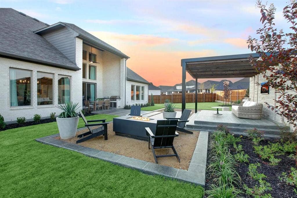 248 Bee Balm Road, McKinney, TX 75071 Wagner Outdoor Living Area
