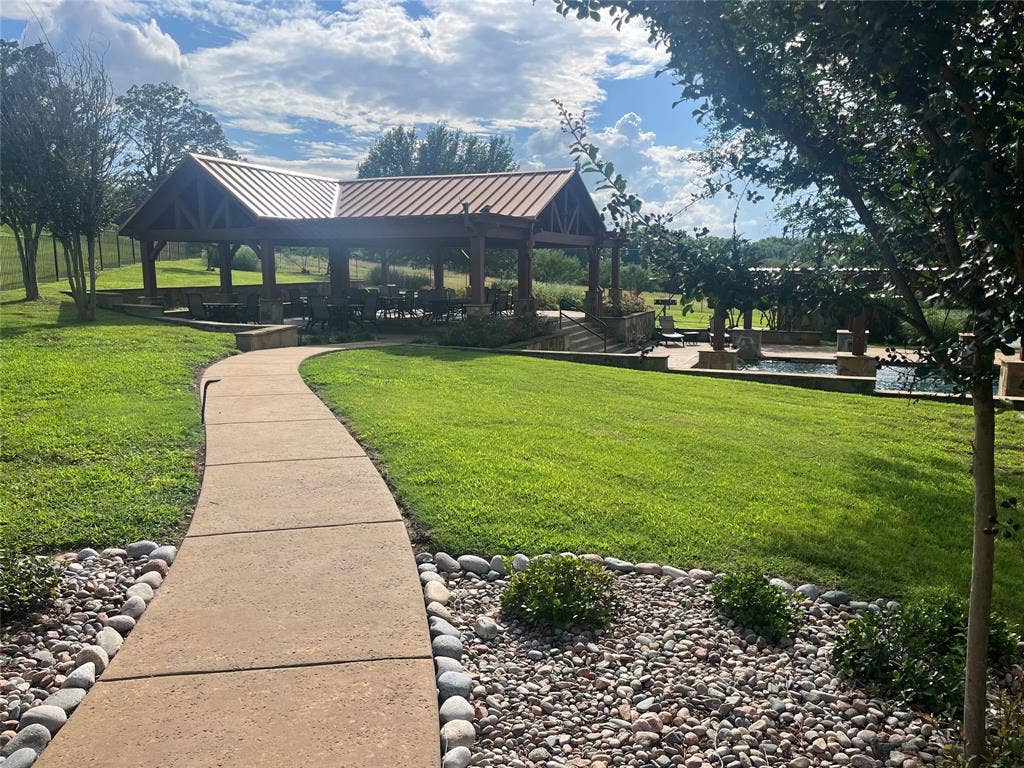 Lot 351 Grand View Drive, Athens, TX 75752 Community pool with covered pavilion