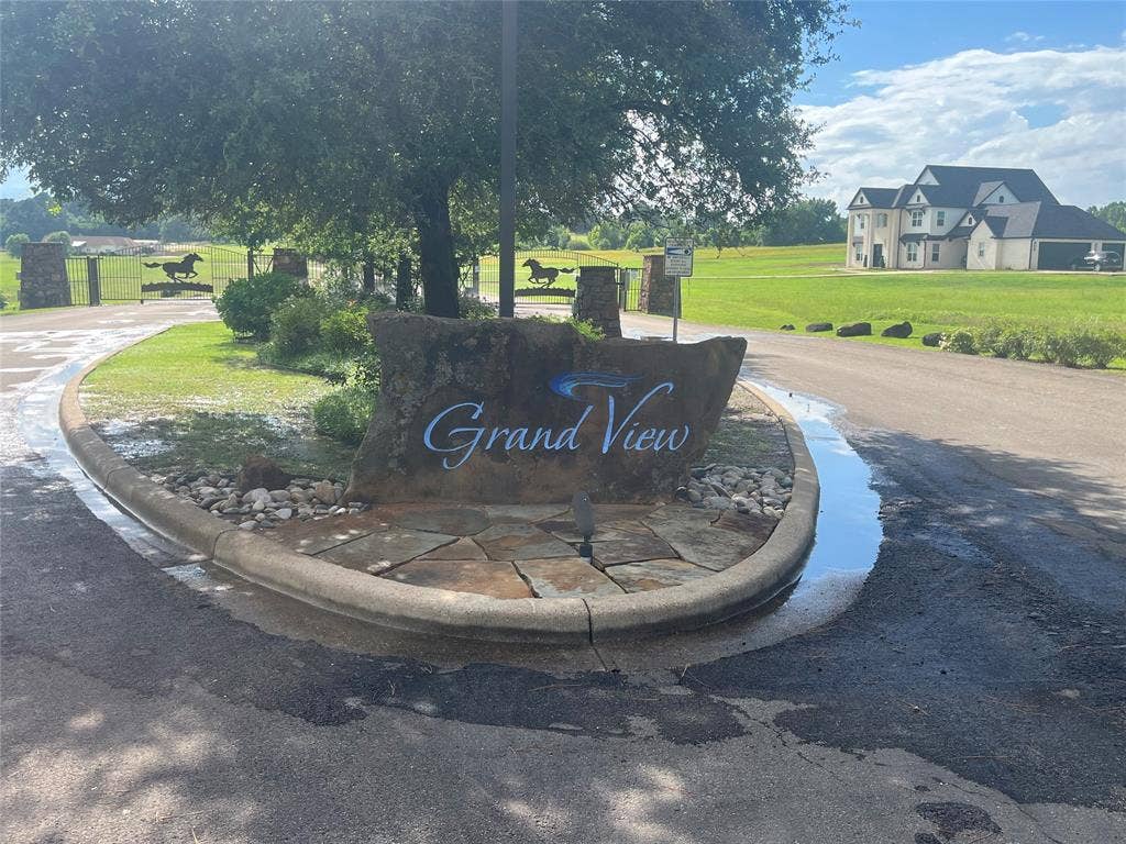 Lot 351 Grand View Drive, Athens, TX 75752 Front gate view