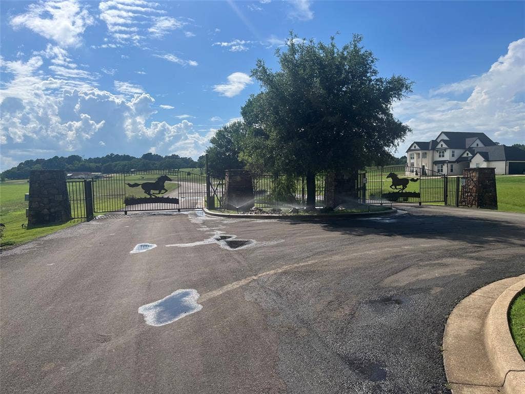 Lot 351 Grand View Drive, Athens, TX 75752 Gate to property