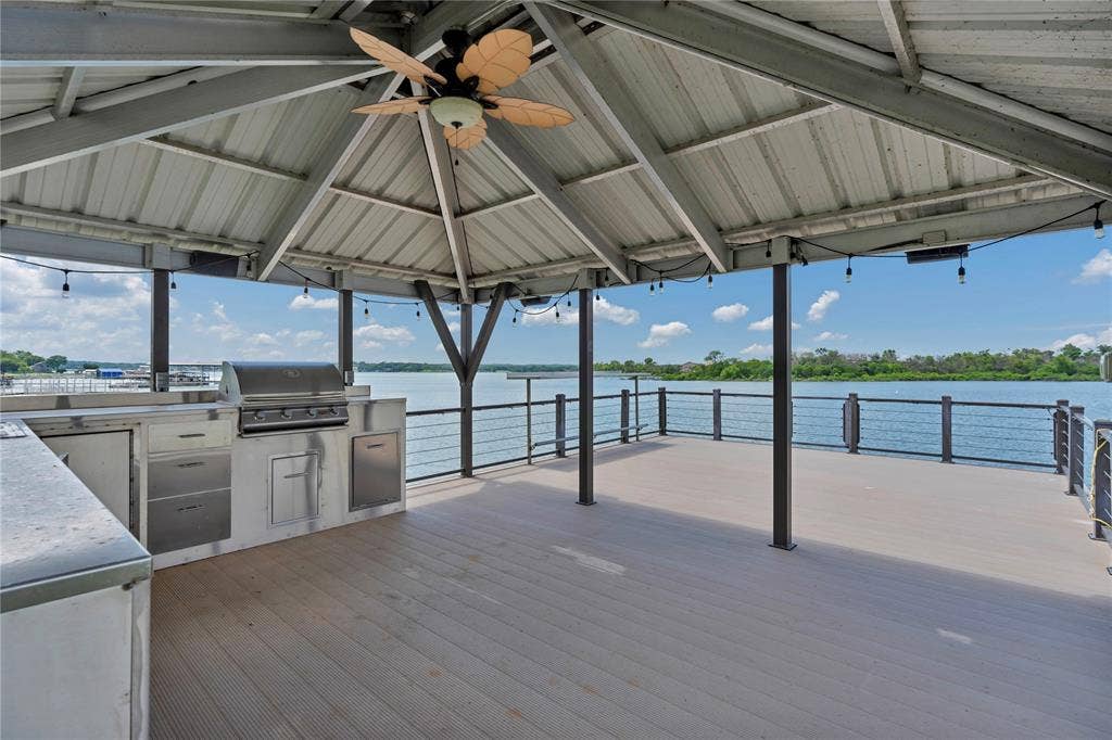 6412 Preferred Drive, Fort Worth, TX 76179 Boat dock top deck for tanning and hosting