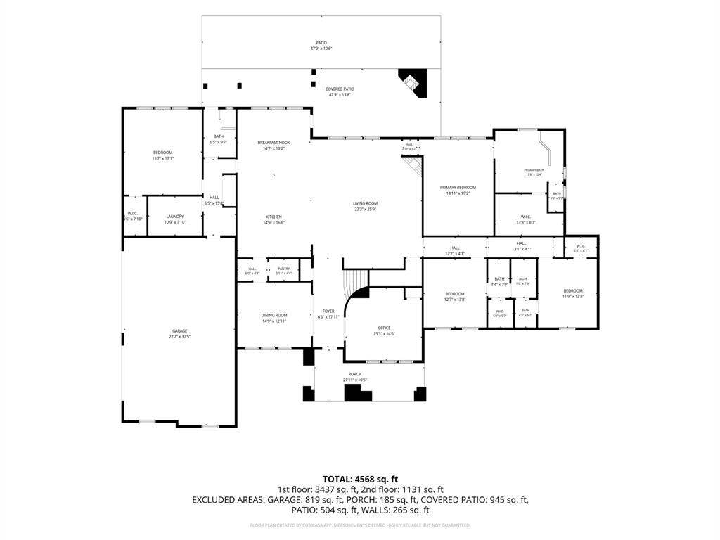 6412 Preferred Drive, Fort Worth, TX 76179 Floor plan