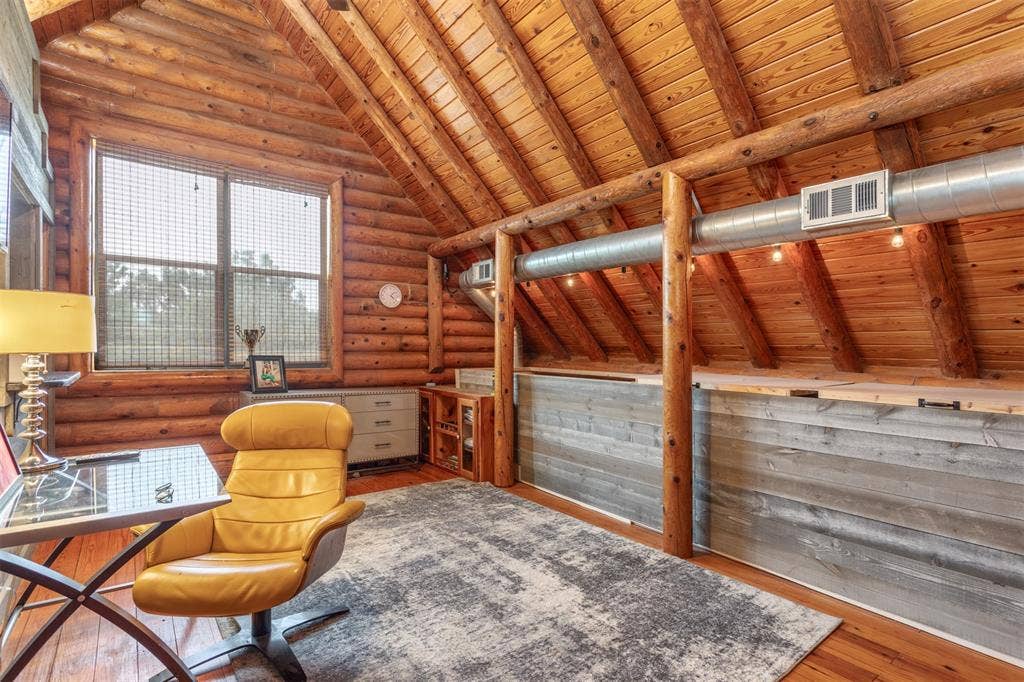 Added storage in the loft - designed for off season clothing
