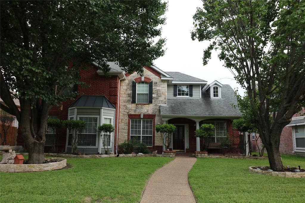 4506 Burnhill Drive, Plano, TX 75024 Front Elevation