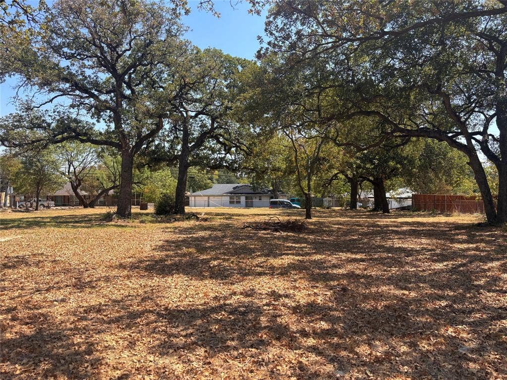 1441 Hurstview Drive, Hurst, TX 76053 Rear View of Lot