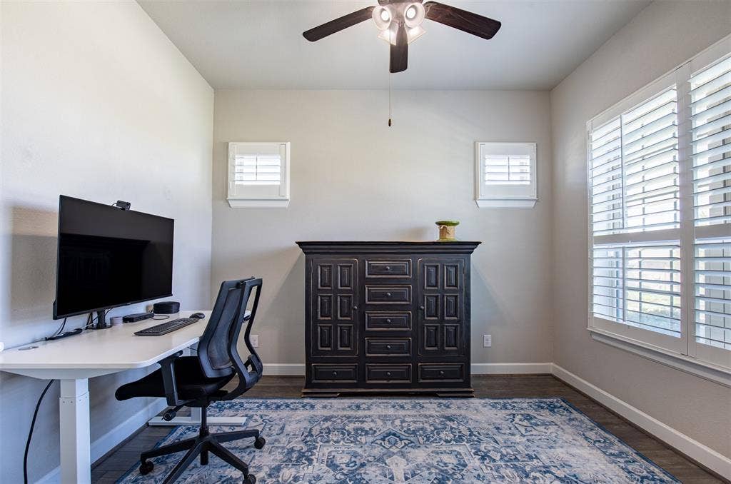 721 Matchbox Street, Argyle, TX 76226 Office, home school room, formal living room, exercise room....the possibilities are numerous.
