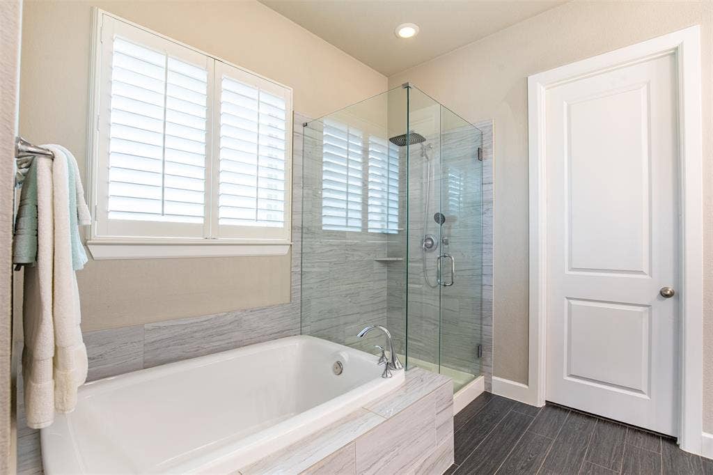 721 Matchbox Street, Argyle, TX 76226 Primary bath also has a private water closet and a large walk in closet.