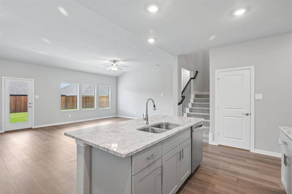 1934 Tradition Drive, Seagoville, TX 75159 Photo is not of the actual home, but is an inspirational photo of builder’s model home and may depict options, furnishings, and/or decorator features that are not included.