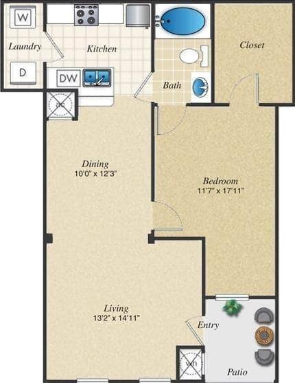 Enjoy up to 6 WEEKS FREE on all 1-bedroom homes and up to 4 WEEKS FREE on select 2- and 3-bedroom homes!