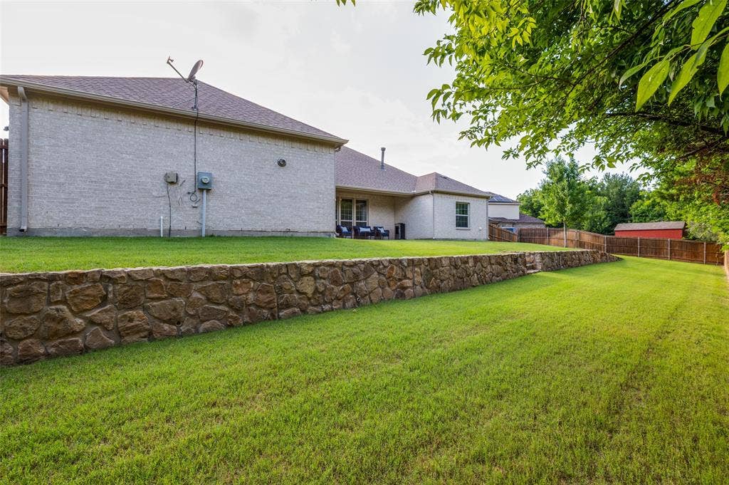 824 State Street, DeSoto, TX 75115 So much space to create your own oasis by adding a pool, outdoor kitchen and gazebo with fire pit.