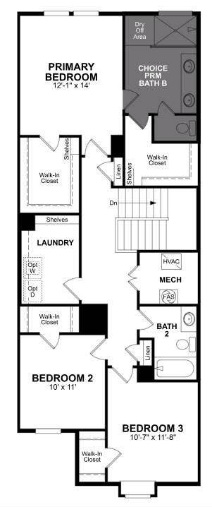1206 Sunflower Drive, Euless, TX 76039 Beazer Homes Waterbend Princeton Floorplan.
