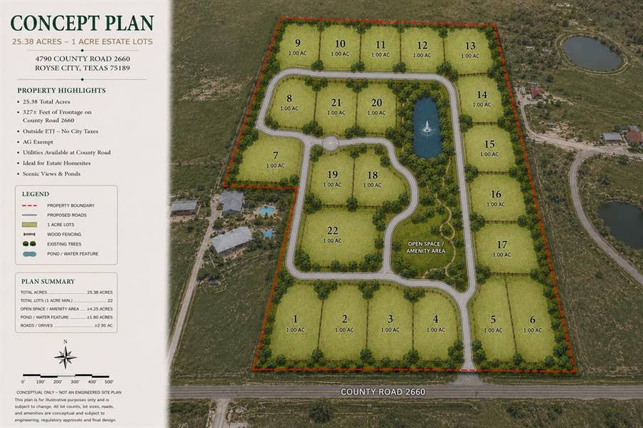 Property photo for 4790 County Road 2660, Royse City, TX